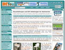 Tablet Screenshot of diy4you.de